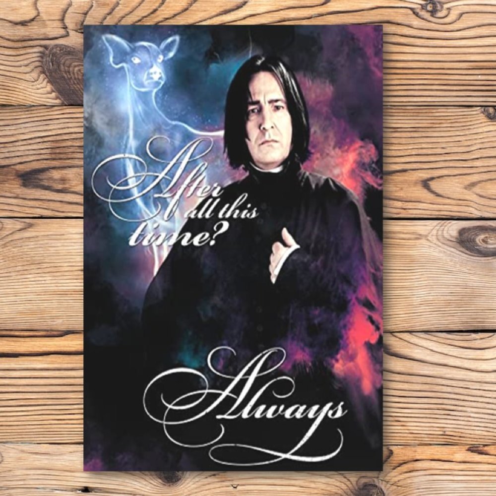 Harry Potter Severus Snape After All This Time Always‎ Refrigerator Magnet